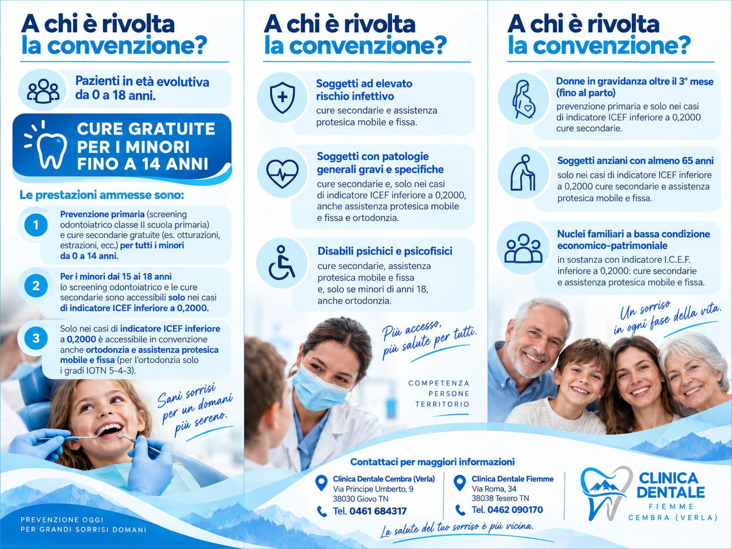 Cure dentali gratuite
